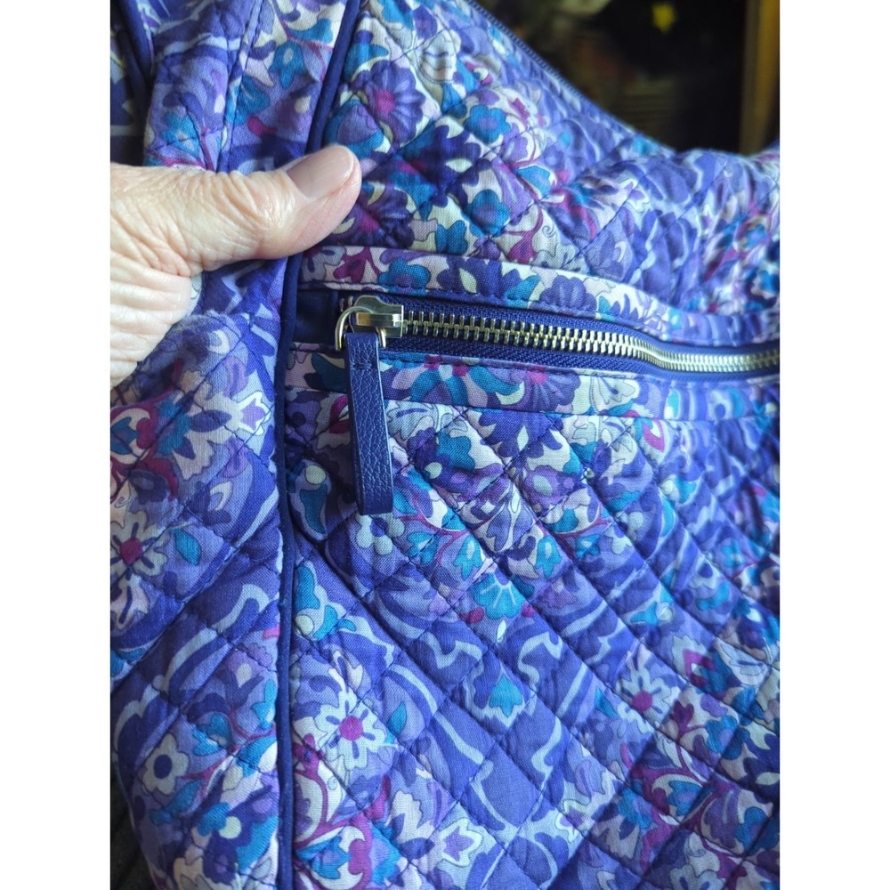 Vera Bradley Regal Rosette Iconic On The Go Crossbody Shoulder Bag Purse - Picture 3 of 9